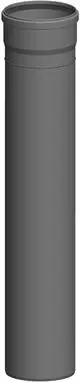 ATEC-Rohr-955mm-DN-200-kuerzbar-einwandig-8319