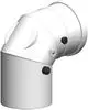ATEC-Kontroll-Bogen-87-Grad-m-seitl-n-M-Messoeffnungen-DN80-125-Aussenrohr-PP-1219