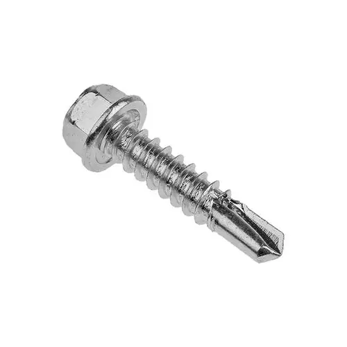 Einfache Schraube mit sechskantigem Kopf und Schraubenkopf mit Schlitz, gefertigt von SL Rack. Ideal für verschiedene Montagen und Befestigungen.