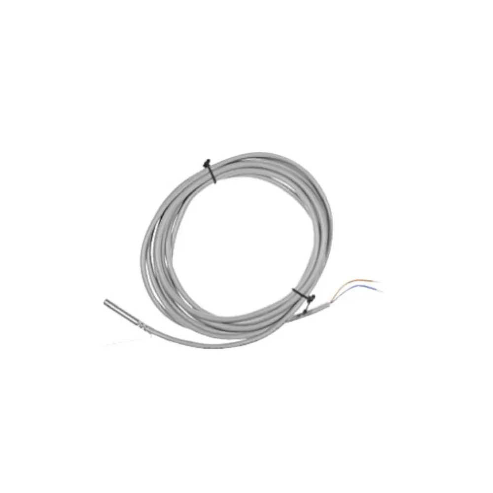 Temperatursensor mit einem Kabel, welches möglicherweise von Buderus stammt, zur Überwachung von Speichertemperaturen in Heizsystemen.