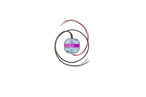 Brötje Schaltnetzteil mit vier abgehenden Kabeln. Kompakte Bauform mit Anschlussklemmen für die elektrische Verbindung. Gezeigt auf einem neutralen Hintergrund.