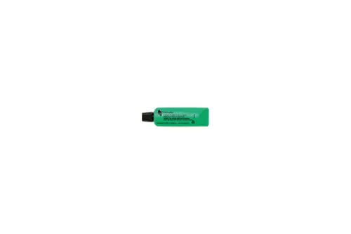 Grüne Tube mit schwarzem Verschluss, beschriftet mit Anwendungsinformationen. Produkt gehört zur Marke Brötje.