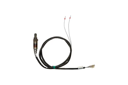 Brötje Lambda-Sonde mit zwei Anschlussdrähten und einem Stecker. Hauptkomponente zur Messung der Abgaszusammensetzung in Heizsystemen.