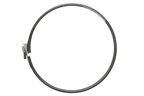 Kreisförmige Klemmschiene von Brötje mit einer integrierten Schrubbvorrichtung, dargestellt vor neutralem Hintergrund.