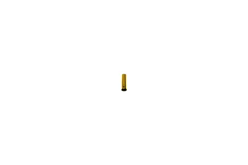 Brötje Rohr in zylindrischer Form auf weißem Hintergrund. Das Produkt hat eine goldene Farbe und minimalistische Gestaltung.