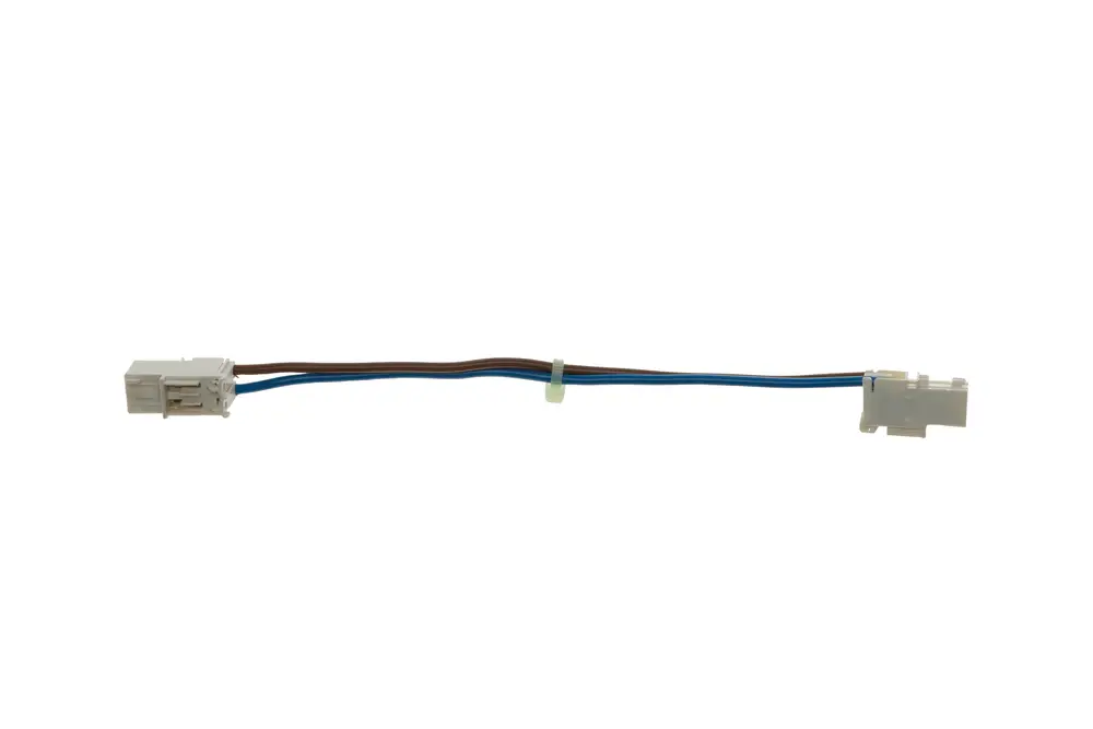 Netzleitung von Brötje mit zwei Steckverbindern und mehreren Drähten in verschiedenen Farben, geeignet für elektrische Anschlüsse.
