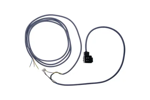 Kabelbaum von Brötje mit mehreren Drähten und einem Anschlussstecker, der zu elektrischen Verbindungen dient. Kabel glatt und nicht strukturiert.