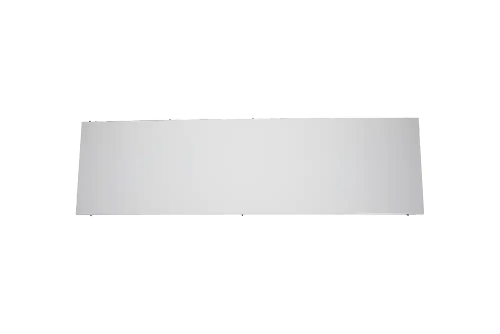 Verkleidungsseitenwand in weiß, geeignet für Brötje Systeme, rechteckige Form, ohne sichtbare Befestigungen, vor neutralem Hintergrund.