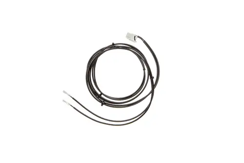 Brötje Fühlerleitung mit mehreren Leitungen in schwarzer Isolierung und einem weißen Anschlussstecker.