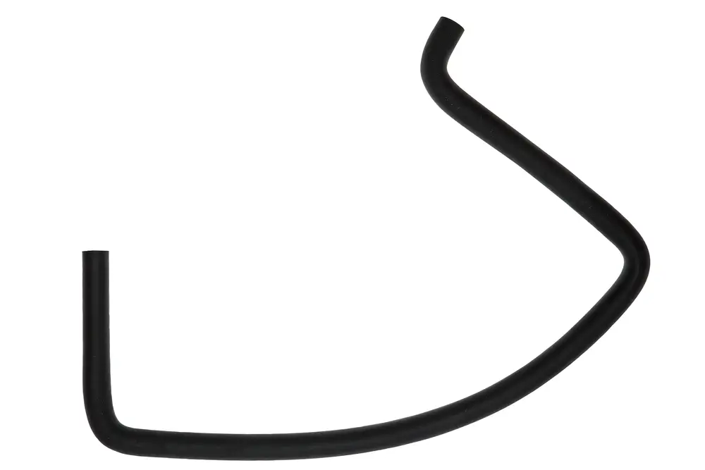 Schwarzes Kunststoff-Syphon mit zwei gebogenen Rohren. Das Produkt gehört zur Marke Brötje und könnte für Heizungs- oder Abwassersysteme verwendet werden.