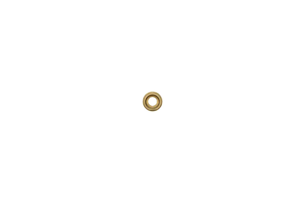 Brötje Übergangsstück in Goldfarbe, rund mit innerem Ring. Auf hellem Hintergrund zu sehen, ohne erkennbare Maße oder spezifische Details.