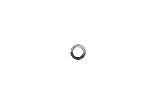 Brötje Sicherungsscheibe in Form eines doppelten Ringes, ausgeführt in Metall, platziert auf hellem Hintergrund.