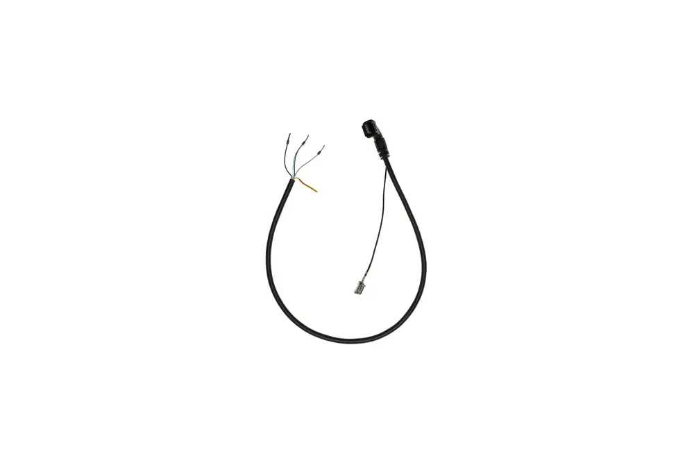 Brötje Anschlusskabel mit mehreren Drähten, die an einem Ende verbunden sind. Ein weiterer Stecker ist ebenfalls vorhanden. Kabel zur Verbindung von Geräten.