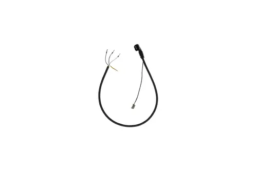 Brötje Anschlusskabel mit mehreren Drähten, die an einem Ende verbunden sind. Ein weiterer Stecker ist ebenfalls vorhanden. Kabel zur Verbindung von Geräten.