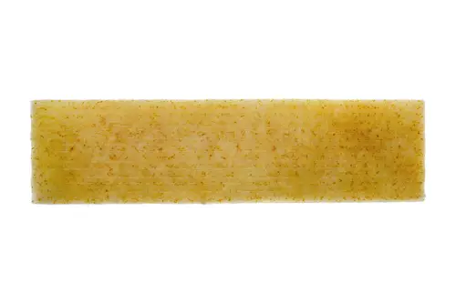 Isoliermaterial von Brötje, in rechteckiger Form mit einer hellen Farbe und feinen Strukturen, möglicherweise für die Durchführung von Heizungs- oder Rohrleitungsanwendungen.