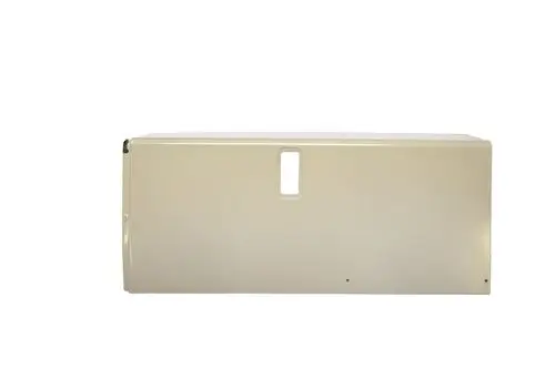 Brötje Abdeckplatte für Wartungszugang, beige, rechteckig, mit Aussparung. Das Bild zeigt die Platte von der Vorderansicht ohne weitere Details.