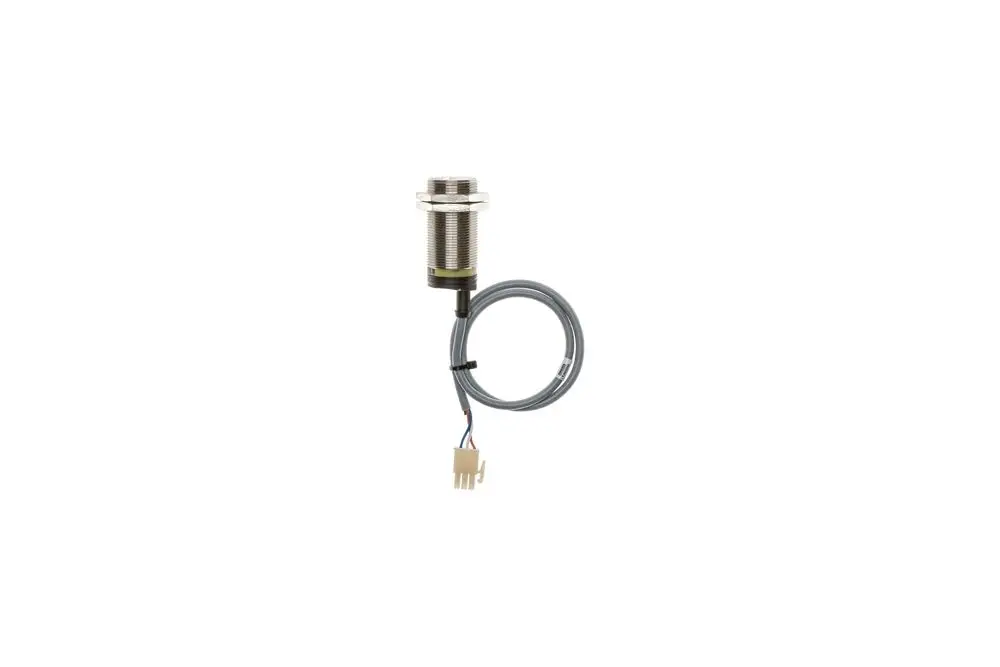 Füllstandsensor mit Metallgehäuse und Anschlusskabel, hergestellt von Brötje. Der Sensor ist für die Überwachung von Füllständen in Heizungsanlagen konzipiert.