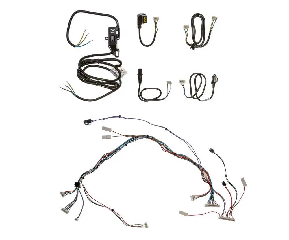 Brötje Kabelbaum mit mehreren Kabelsträngen und Steckverbindern, geeignet für elektrische Verbindungen und Installationen.