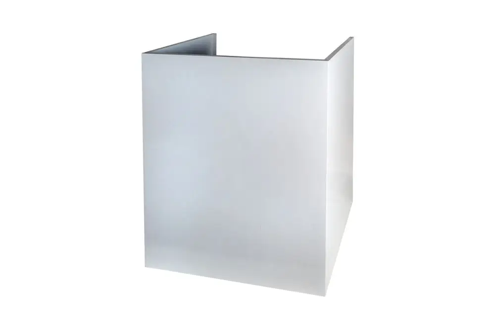 Verchromte, quadratische Verkleidungsmatte von Brötje, die eine klare, reflektierende Oberfläche zeigt und eine moderne Gestaltung für verschiedene Anwendungen bietet.
