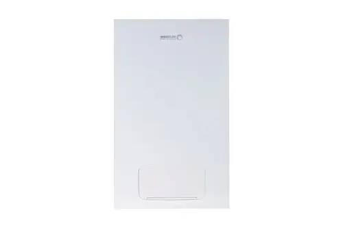 Vordere weiße Wand mit Dämmung von Brötje, gestaltet für den Einsatz in Heizsystemen, ohne erkennbare Montageelemente oder spezifische Maße.