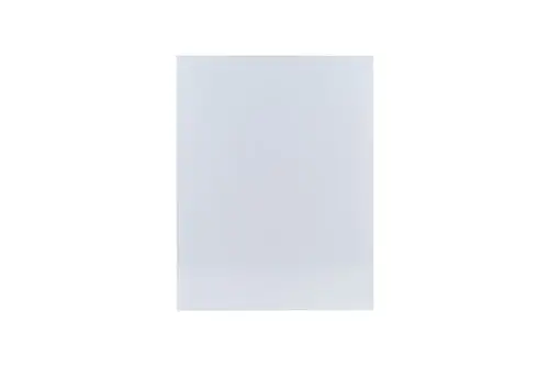 Weiße, flache Vorderwand von Brötje, gleichmäßig und ohne erkennbare Merkmale, auf neutralem Hintergrund.