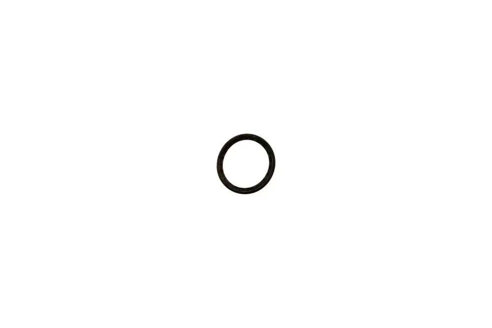 Schwarze Lippendichtung von Brötje in Form eines Rings auf weißem Hintergrund.