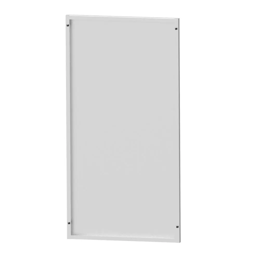 Weiße Frontabdeckung von Brötje, rechteckig und flach, an einer Wand montiert, ohne sichtbare Befestigungen oder zusätzliche Details.
