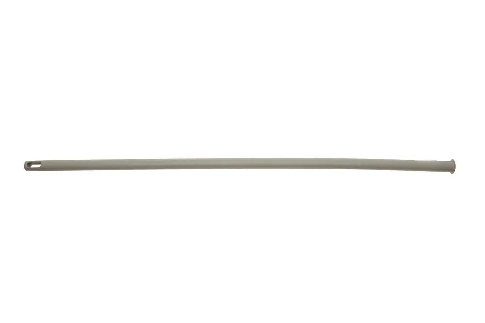 Langgestrecktes Einlaufrohr in neutraler Farbe, möglicherweise von Brötje, geeignet für Kaltwasseranwendungen. Das Rohr hat an einem Ende eine Öffnung.