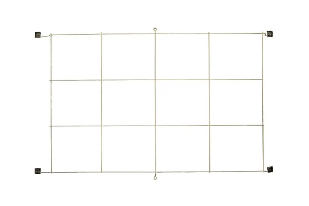 Gitter aus Metall mit sieben horizontalen und acht vertikalen Streben, Teil des Brötje Split B Systems, zur Befestigung oder Unterstützung in Anwendungen.