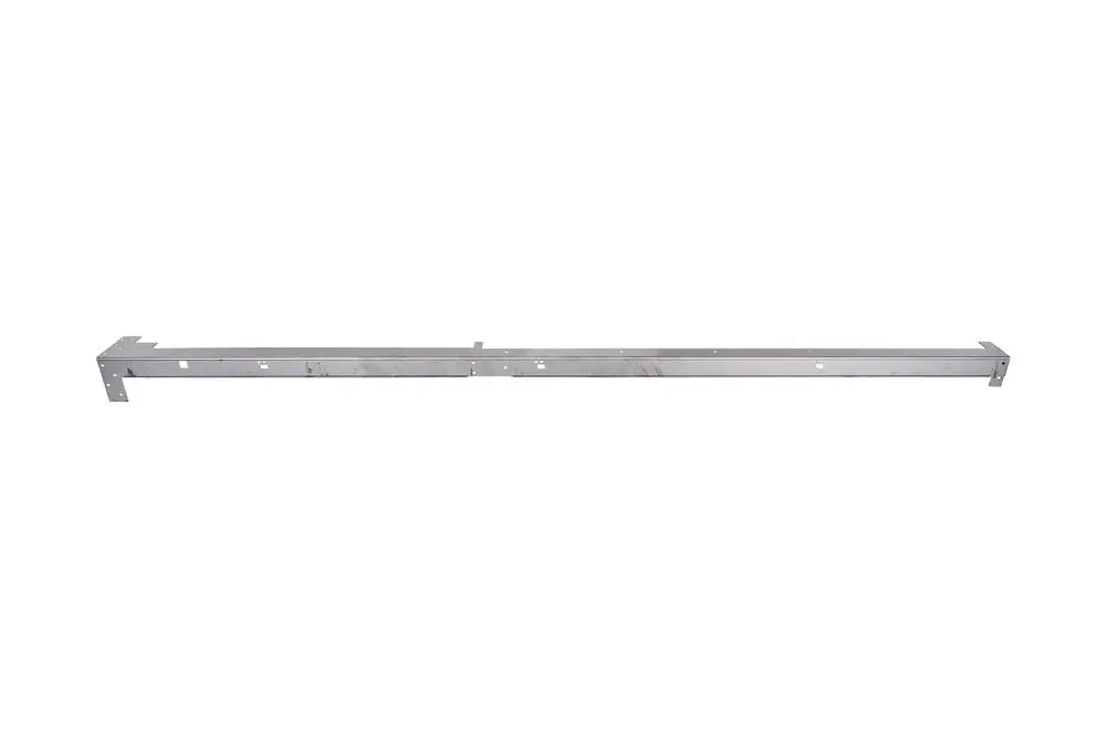 Brötje-Ecksteher in rechteckiger Form, aus Metall gefertigt, mit Befestigungsbohrungen und einem länglichen, flachen Design.