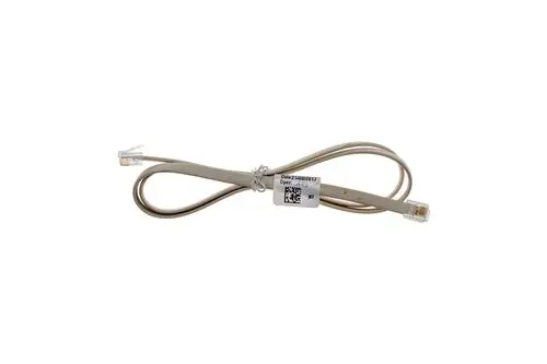 Brötje Bus-Leitung mit zwei RJ-45 Steckern. Die Leitung ist beige und dient zur Verbindung von Geräten in einem Netzwerk.