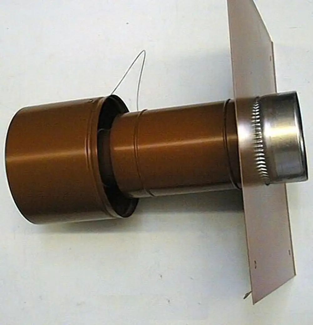 Brötje Schachtabdeckung mit runder Öffnung und flacher Grundplatte in brauner Farbe, geeignet für bestimmte Heizsysteme oder Montagesituationen.