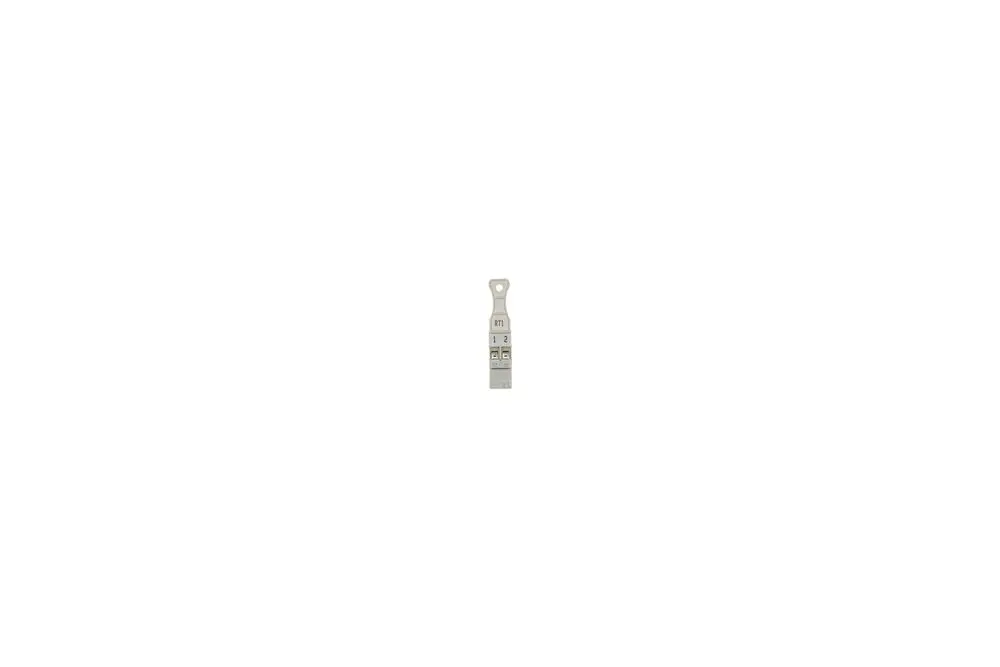 Brötje Stecker für ein Raumgerät. Das Produkt hat eine schlanke Form und ist in hellen Farben gehalten, mit einer Öse zur Befestigung.