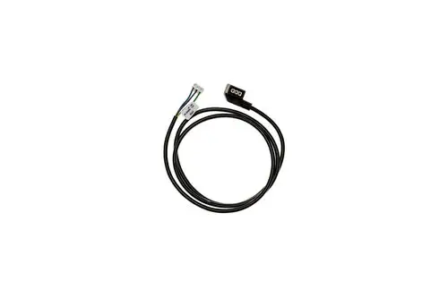 Netzleitung von Brötje mit zwei Anschlusssteckern, einsteckbar, um elektrische Verbindung herzustellen. Kabel verläuft in einer einfachen, runden Form.