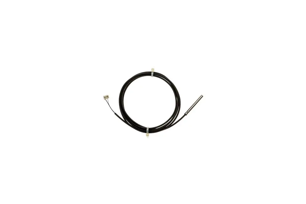 Brötje-Fühler mit langen, flexiblen Kabeln, verbunden mit einem metallischen Sensor an einem Ende. Ideal für Temperaturmessungen in Heizsystemen.