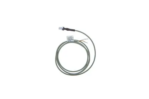 Brötje Kabel mit Molex-Stecker, ummantelt, mit zwei offenen Drahtenden. Das Kabel ist in einer Schlauchart angeordnet.