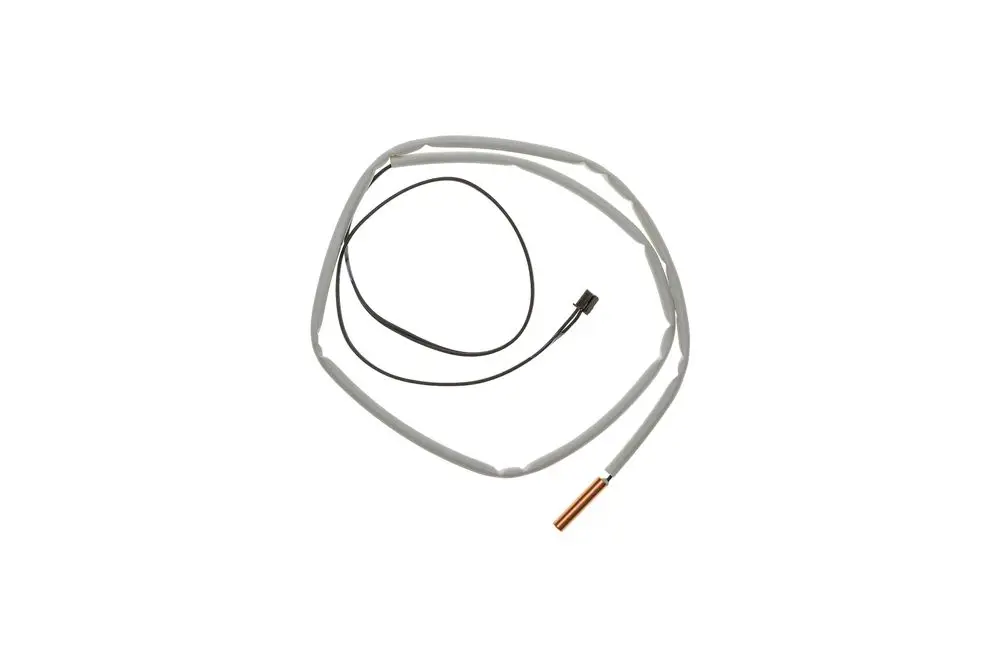 Temperatursensor mit Kupferelement und kabelgebundenem Anschluss, geeignet für Heizsysteme der Marke Brötje.
