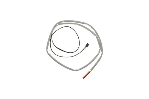 Temperatursensor mit Kupferelement und kabelgebundenem Anschluss, geeignet für Heizsysteme der Marke Brötje.