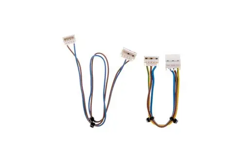 Brötje Adapter Set bestehend aus mehreren Kabeln mit verschiedenen Steckverbindern, die für die Verbindung von Wilo Para WMx/WLx Geräten verwendet werden.