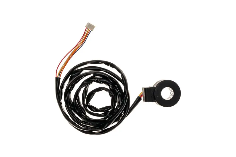 Kabel mit einem Anschlussstecker und einer ringförmigen Komponente, möglicherweise für eine Heizungsanlage von Brötje, auf weißem Hintergrund dargestellt.