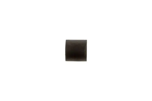 Schwarzes, zylindrisches Isoliermaterial von Brötje, abgebildet auf weißem Hintergrund. Es könnte als Temperaturfühler-Isolierung verwendet werden.
