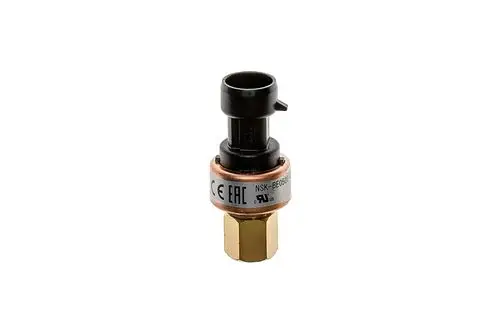 Hochdrucksensor von Brötje mit einem metallischen Gehäuse und einem Anschluss für Flüssigkeiten, geeignet zur Messung von Druck bis 50 bar.
