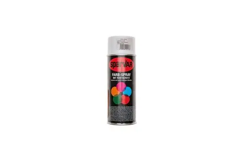 Spraydose mit schwarzem Label, die die Marke Brötje zeigt. Auf dem Etikett sind farbige Kreise abgebildet. Der Deckel ist silberfarben.