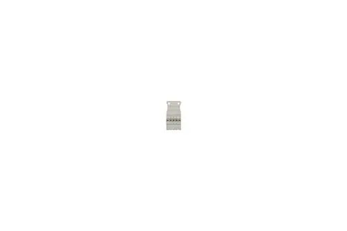 Stecker in hellgrauer Ausführung mit fünf Polen. Brötje Produkt zur Verwendung in elektrischen Anwendungen. Klar erkennbares Design für praktische Anschlusslösungen.