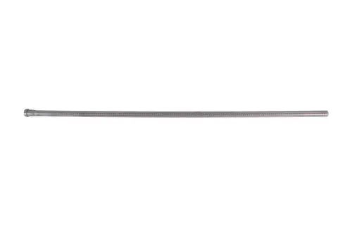 Langes, gerades Rohr aus Metall, möglicherweise zur Ableitung von Kondenswasser. Der Hersteller Brötje ist auf dem Produkt zu erkennen.