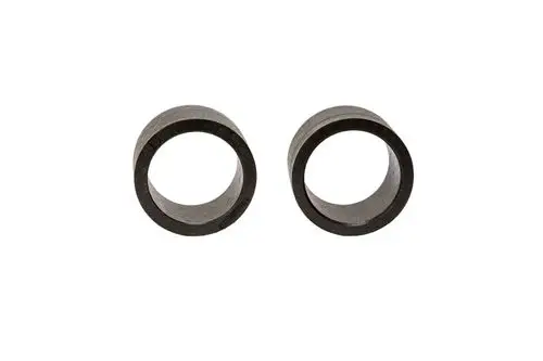 Zwei Übergangsring aus Metall, erkennbar an der runden Form mit innerem Hohlraum, in neutraler Farbe. Geeignet für Anwendungen in Heizsystemen von Brötje.
