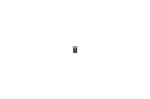 Brötje Adapter aus Edelstahl mit Gewinde zur Verbindung eines Drucksensors, auf weißem Hintergrund abgebildet.