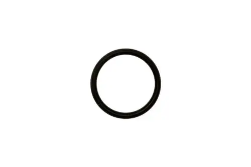 Schwarzer O-Ring von Brötje, rund und dünn, auf weißem Hintergrund. Ideal für Dichtungsanwendungen.