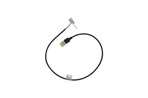 Brötje Anschlusskabel mit zwei Steckverbindern, einem weißen und einem schwarzen, zur Verbindung für eine Pumpe. Kabel verläuft leicht gekrümmt.