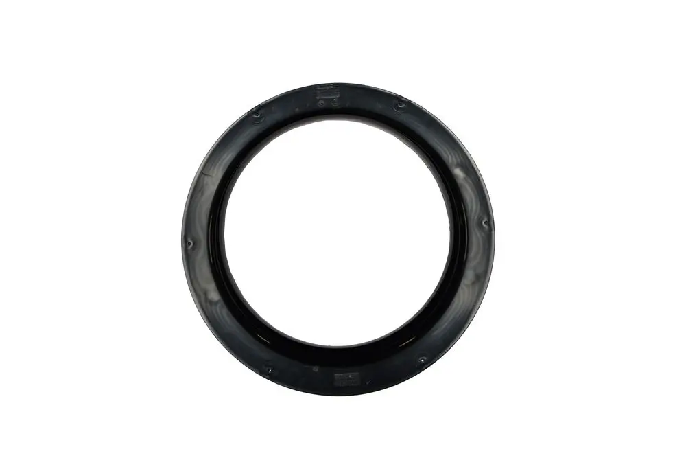 Schwarze, runde Ansaugdüse von Brötje für Radiallüfter, mit glatter Oberfläche und fixierbaren Halterungen.